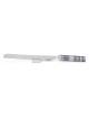 Yair Emanuel Colorful Rings Challah Knife With Mini Salt Shaker (Choic